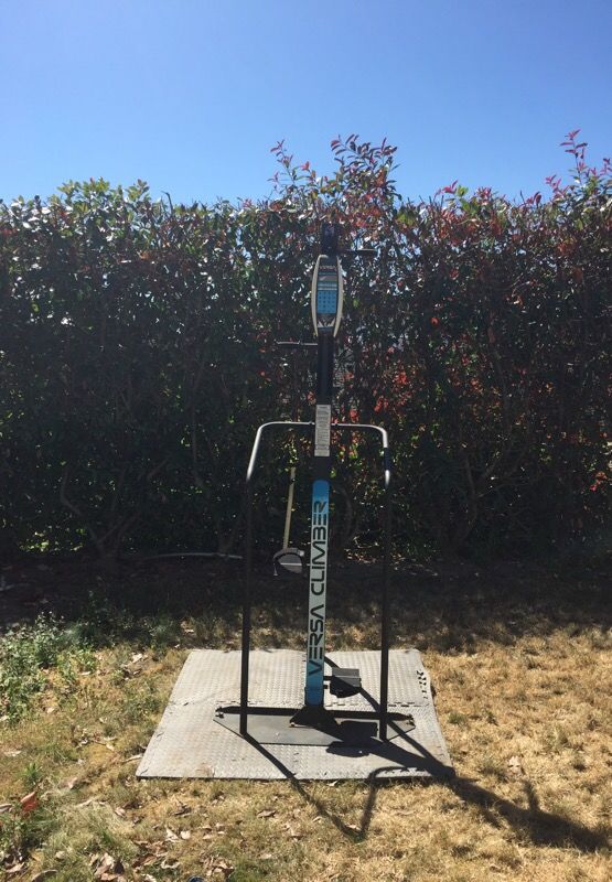 Versa climber workout machine