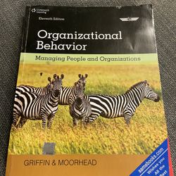 Organizational Behavior Managing People and Organizations Eleventh Edition Book