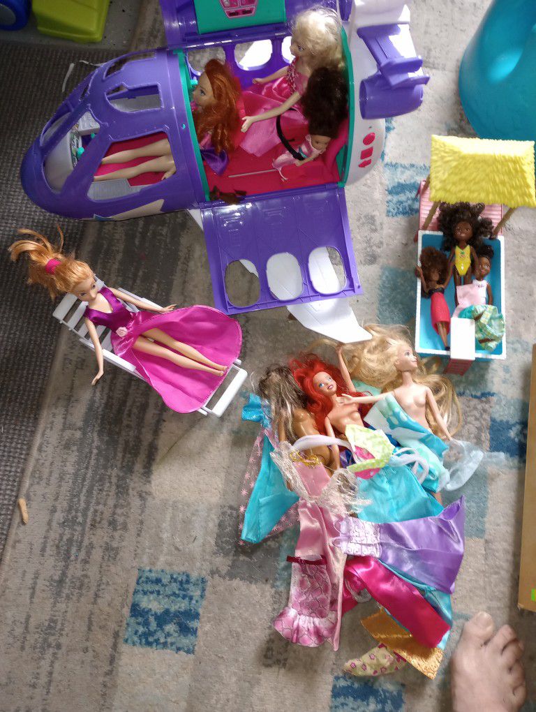 Barbie Airplane W/ Collection