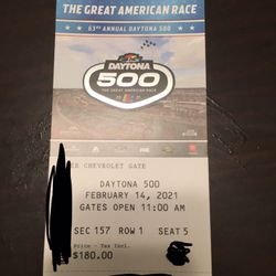 Daytona 500 Ticket