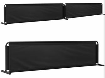 Brand new in the box- Pickleball Court Dividers, 3 Extra-Large Ball Barrier Panels-10×2.5 ft Each, Portable Pickleball Baffle Barrier to Block Stray B