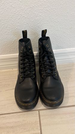 Dr. Martens black leather boots size 7