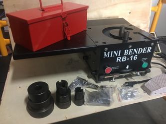 Mini rebar bender table 16mm 5/8 for rebar #6 new