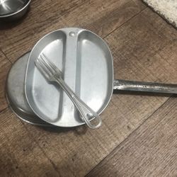 Antique WW11 Mess Kit 1944