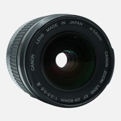 Canon EF USM Ultrasonic Zoom Lens d-80Mm 3.5-5.6 III