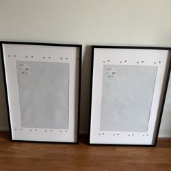 2 RÖDALM Frame, black, 27 ½x39 ¼ "