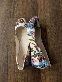 Melissa ultragirl floral flats