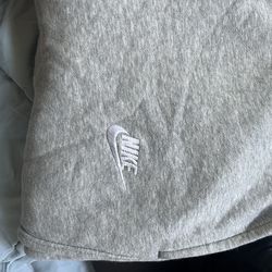 Men’s Grey Nike Sweatpants Open hem