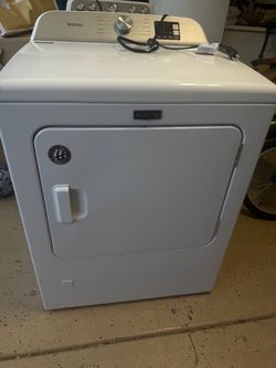 Maytag dryer and washer
