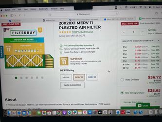 Brand new FilterBuy A/C  Filters