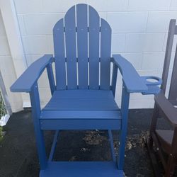 Blue Patio Chair