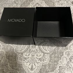 Movado empty watches box