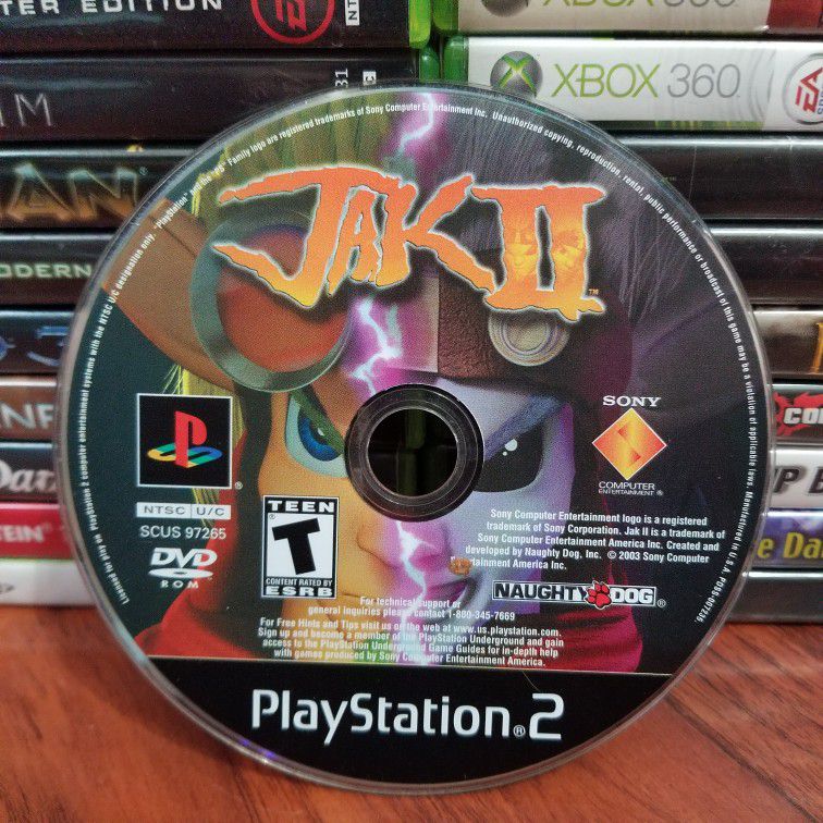 Jak 2 For Playstation 2 / PS2 
