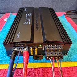 Amplificador Nuevo 1500 watts  4 canales para Medios y Voses
