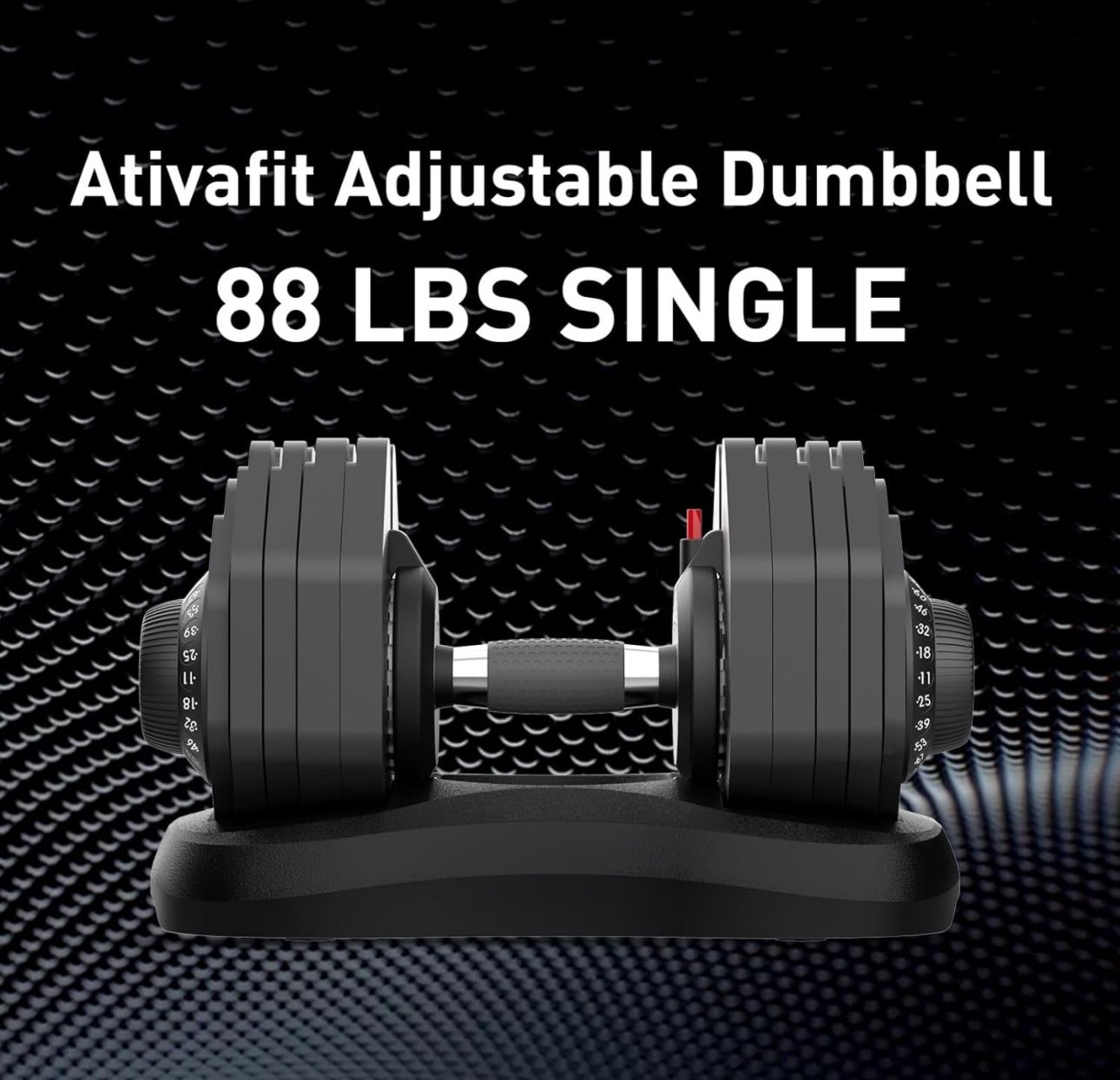 88 Lbs Adjustable Weight Dumbbell Single Or Set | DT1188