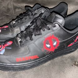 Dead Pool Nike Air Force 1