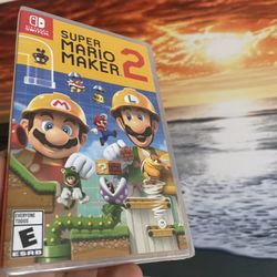Super Mario Maker 2 For Nintendo switch 