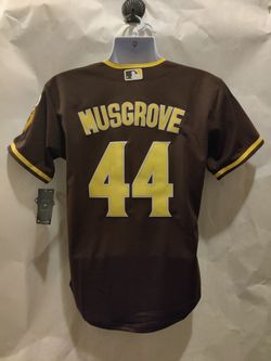 New Kids Padres Musgrove #44 Brown Jerseys Stitched
