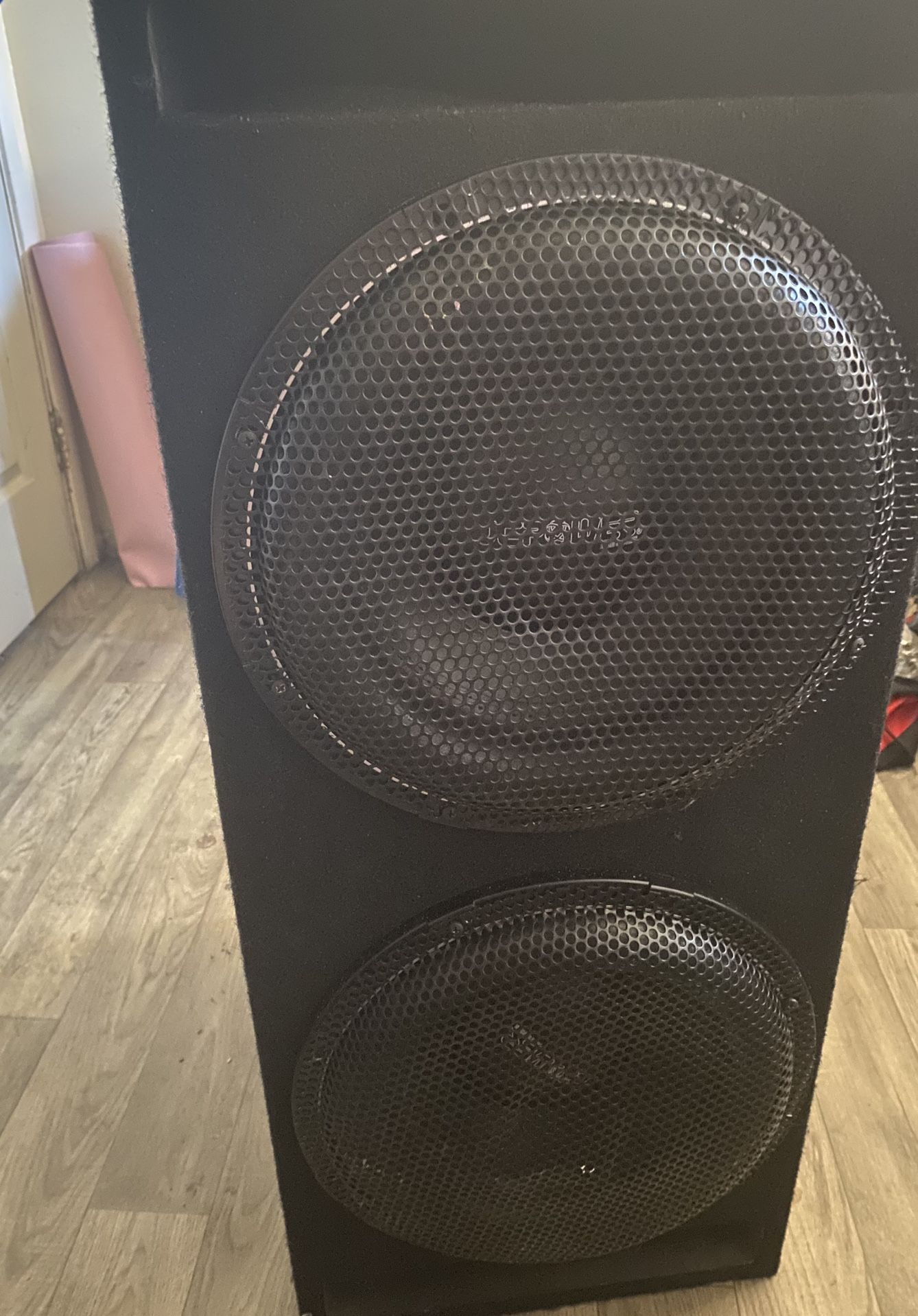 12" Speakers & Amplifier 