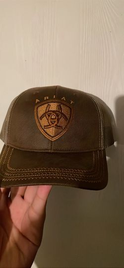 Ariat Trucker Hat Brown Mesh Cap