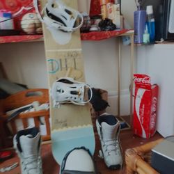 Burton Feelgood 156 Salomon Kiana Boots 6.5 $75.obo 