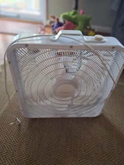 Continental White Box Fan