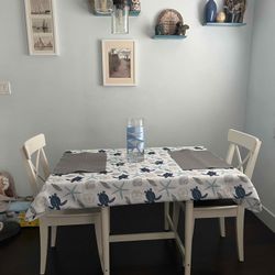 DANDERYD / INGOLF IKEA Extendable Table with 2 Chairs