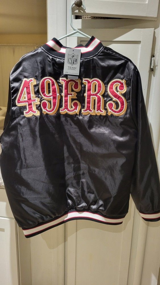 49ers Bomber Jacket XL $120 obo