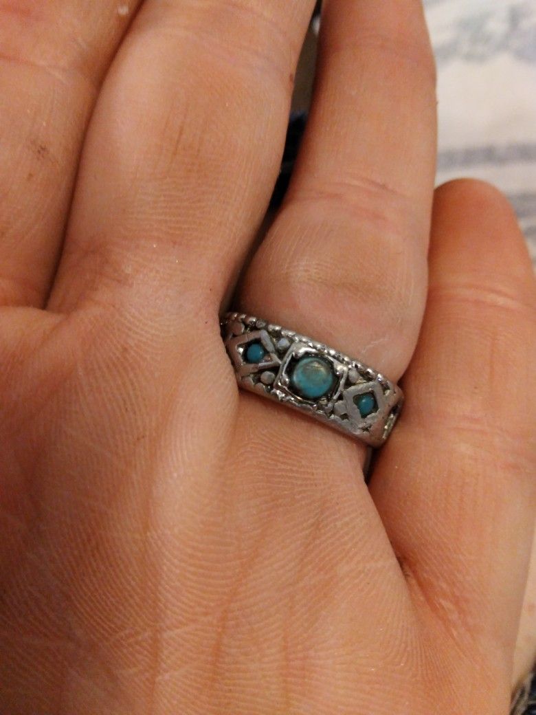 Turquoise Ring Size 8