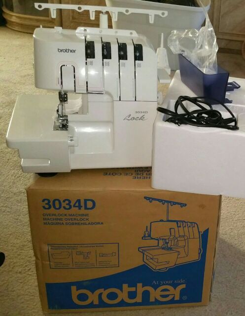 IN STORE PRICE $400 Brother 3034D Overlock Sewing Machine