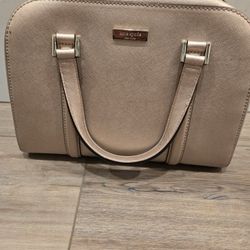 Kate Spade Rosegold Color Handbag 