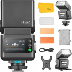 GODOX IT32 TTL Camera Flash with X5O Wireless Flash Trigger for Olympus
