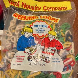 Brand New Wool Novelty Cotton Weaving Loops 16oz-Assorted