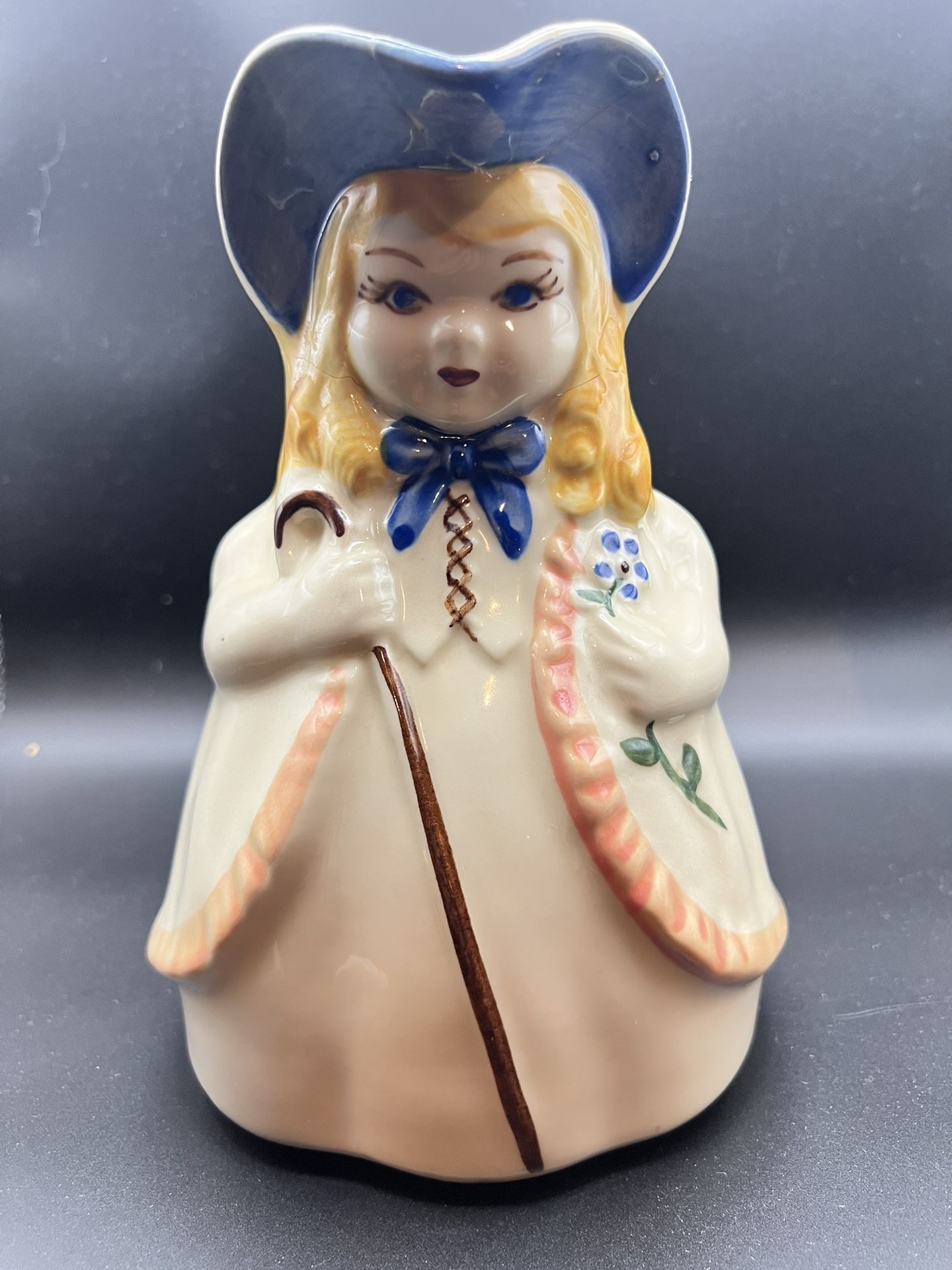 Vintage Ceramic Shawnee Bo Peep Pitcher
