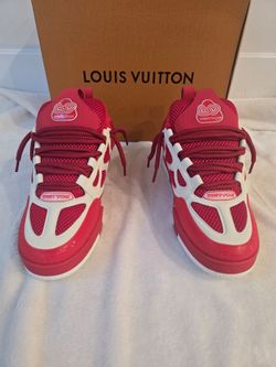 LOUIS VUITTON LV SKATE RED AND WHITE