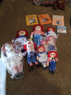 Raggedy ann n andy diffrent prizes