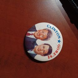 Clinton And Gore's 92 Pin