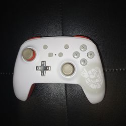 PowerA Enhanced Controller for Nintendo Switch Super Mario White No Cord