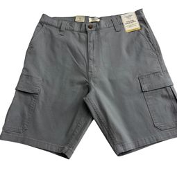 LEVI STRAUSS Light Gray Ultimate Flex Cargo Shorts Men’s Sz 36 NWT