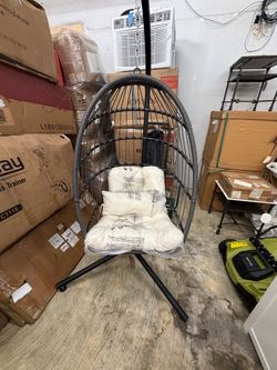 Hanging egg chair 📍$120