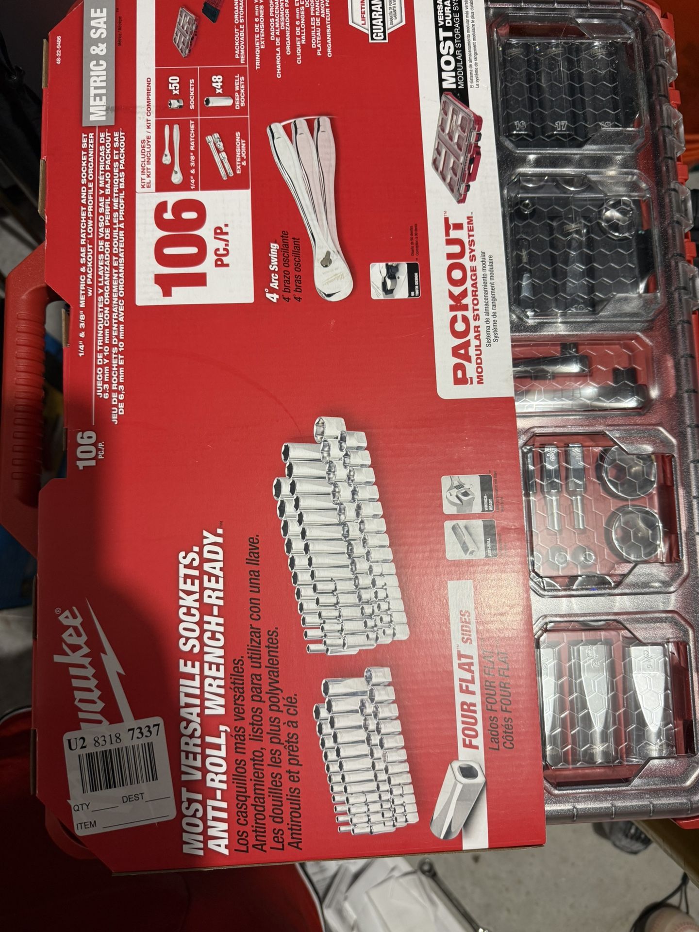 Milwaukee 106pc