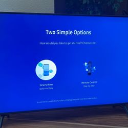 43’ Diagonal Samsung Smart TV