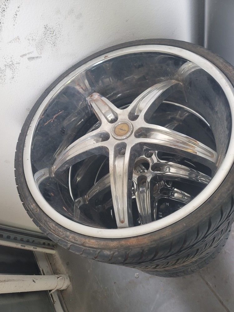 Wheels Tires And 20" Rims