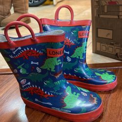 Boys Rain boots Toddler Size 10  - $10 