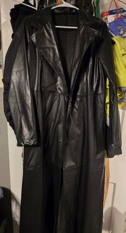 1Long Trench Coat M