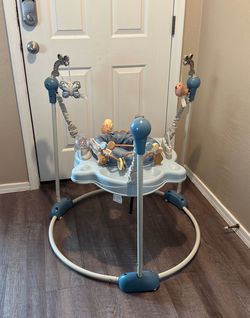 Cosco Kids Twirl-and-Bounce Baby Jumper Activity Center, Forest Friends