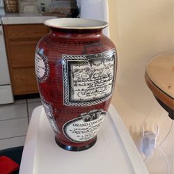 12” High XLarge Musical Note Large Vase Ceramic No Chips 