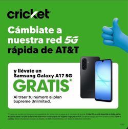 Cámbiate y Ahorra Con Cricket