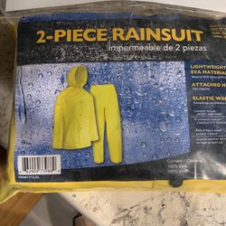 2 Piece Rain suit 