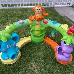 Fisher Price GO BABY GO Crawl and Cruise Musical Jungle - NO Includes the Balls • Works with any ball that is the size of the hole •